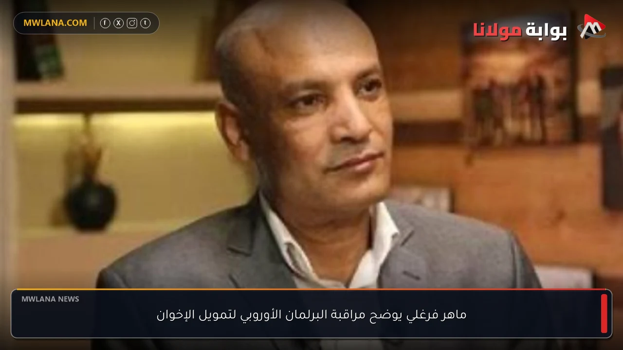 ماهر فرغلي يوضح مراقبة البرلمان الأوروبي لتمويل الإخوان