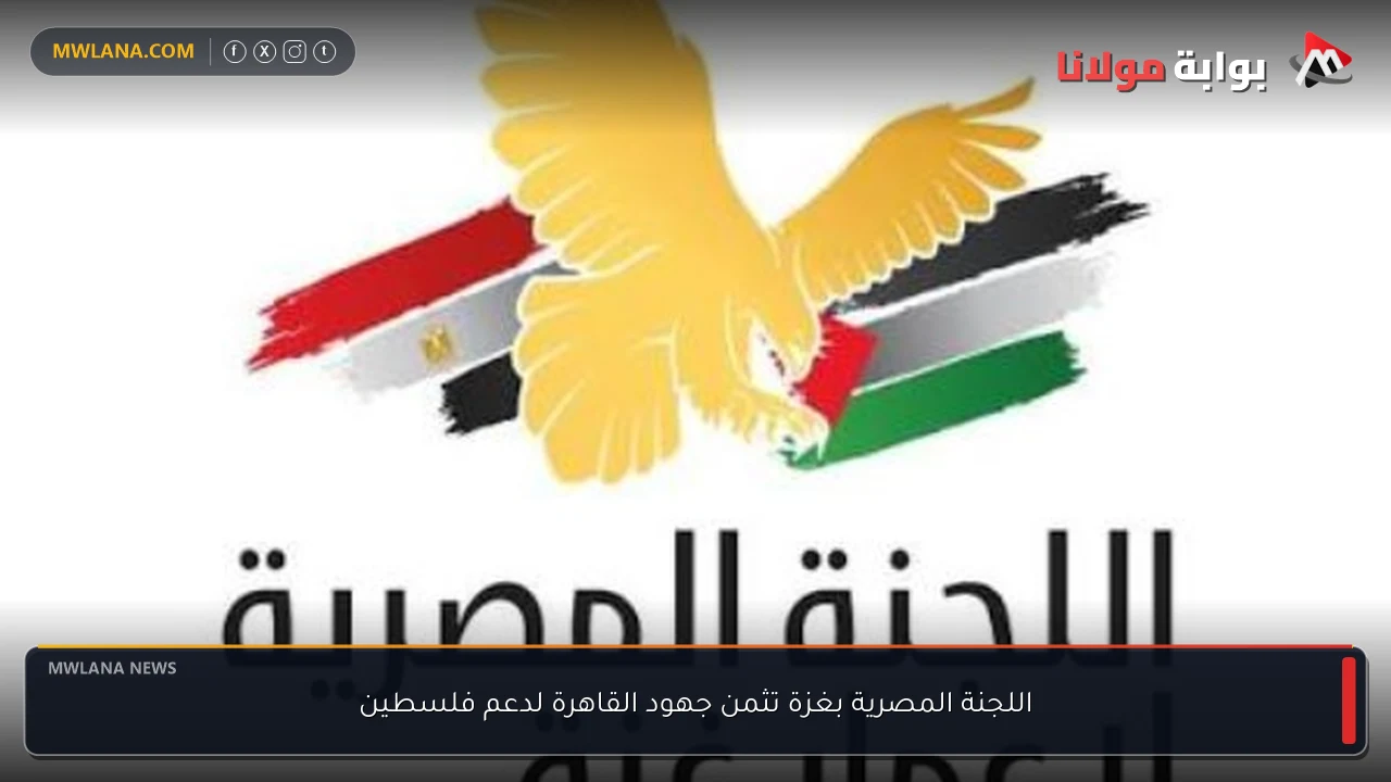 اللجنة المصرية بغزة تثمن جهود القاهرة لدعم فلسطين
