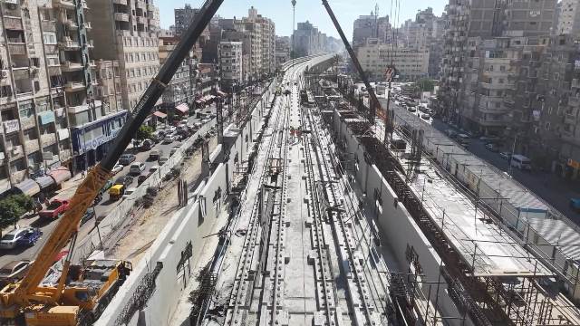 مترو الإسكندرية.. مشروع حضاري يعيد رسم خريطة النقل بالمحافظة