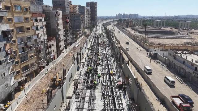 مترو الإسكندرية.. مشروع حضاري يعيد رسم خريطة النقل بالمحافظة