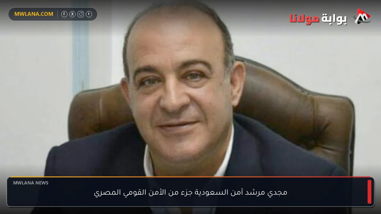 مجدي مرشد أمن السعودية جزء من الأمن القومي المصري
