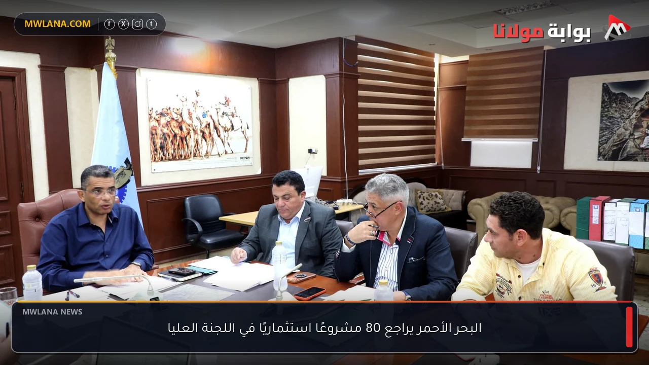 البحر الأحمر يراجع 80 مشروعًا استثماريًا في اللجنة العليا