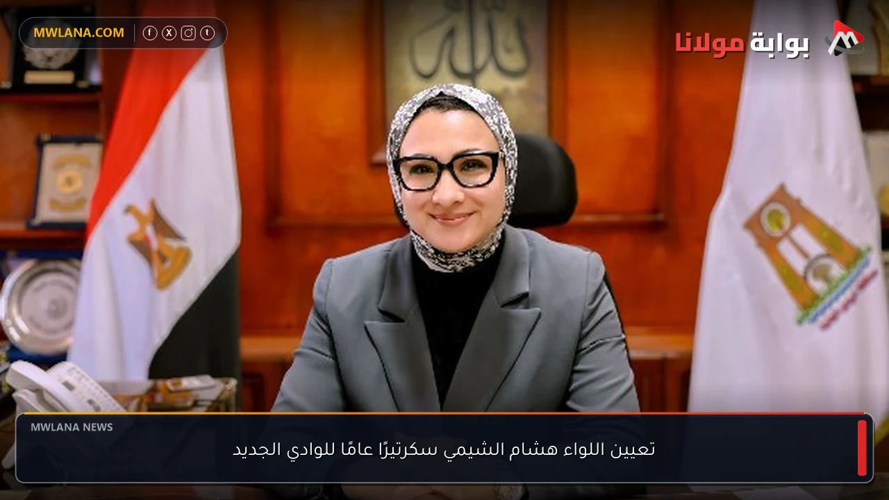 تعيين اللواء هشام الشيمي سكرتيرًا عامًا للوادي الجديد