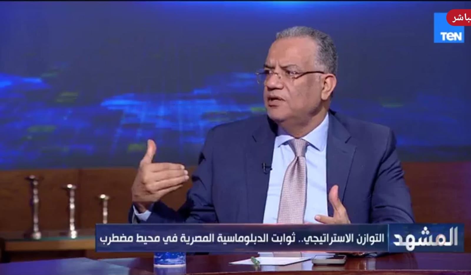الدكتور محمود مسلم، الكاتب الصحفي وعضو مجلس الشيوخ