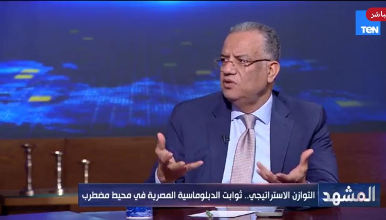 الدكتور محمود مسلم، الكاتب الصحفي وعضو مجلس الشيوخ