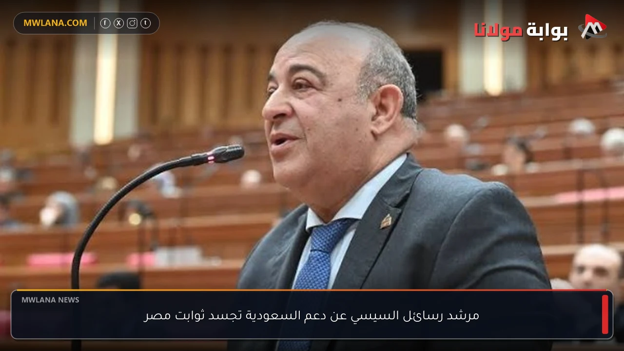 مرشد رسائل السيسي عن دعم السعودية تجسد ثوابت مصر
