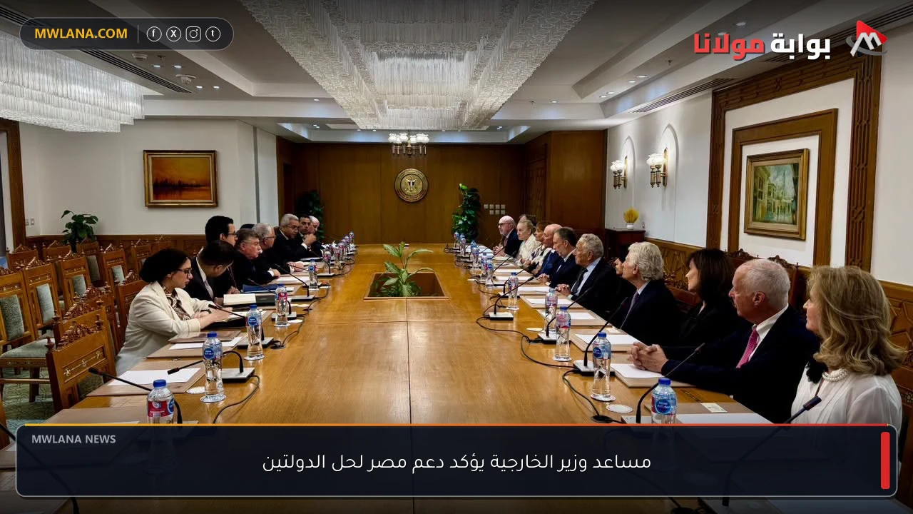 مساعد وزير الخارجية يؤكد دعم مصر لحل الدولتين