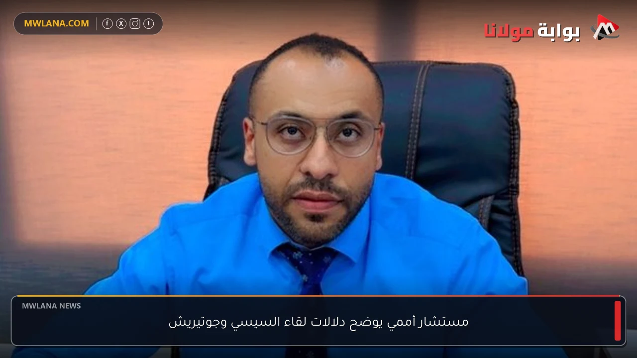مستشار أممي يوضح دلالات لقاء السيسي وجوتيريش