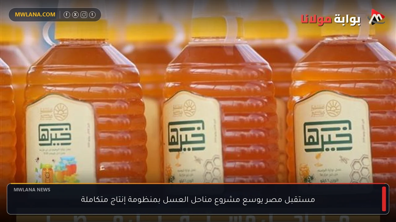 مستقبل مصر يوسع مشروع مناحل العسل بمنظومة إنتاج متكاملة