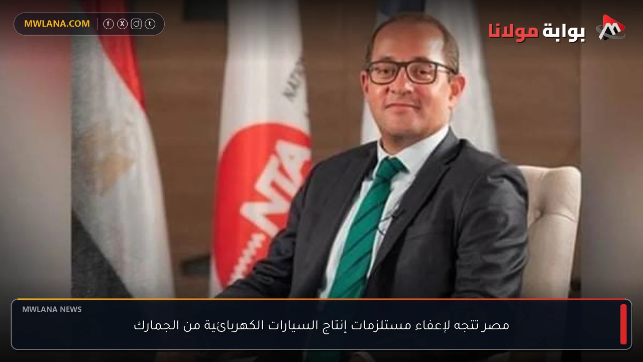 مصر تتجه لإعفاء مستلزمات إنتاج السيارات الكهربائية من الجمارك