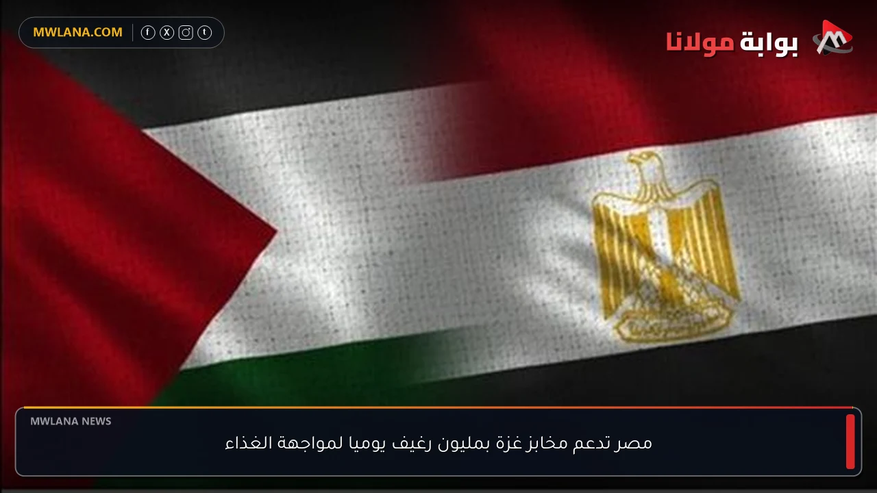 مصر تدعم مخابز غزة بمليون رغيف يوميا لمواجهة الغذاء