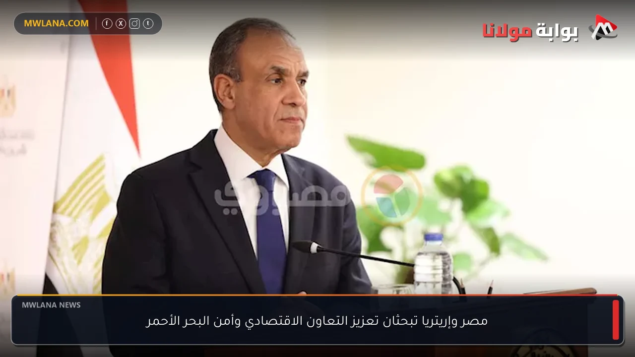 مصر وإريتريا تبحثان تعزيز التعاون الاقتصادي وأمن البحر الأحمر