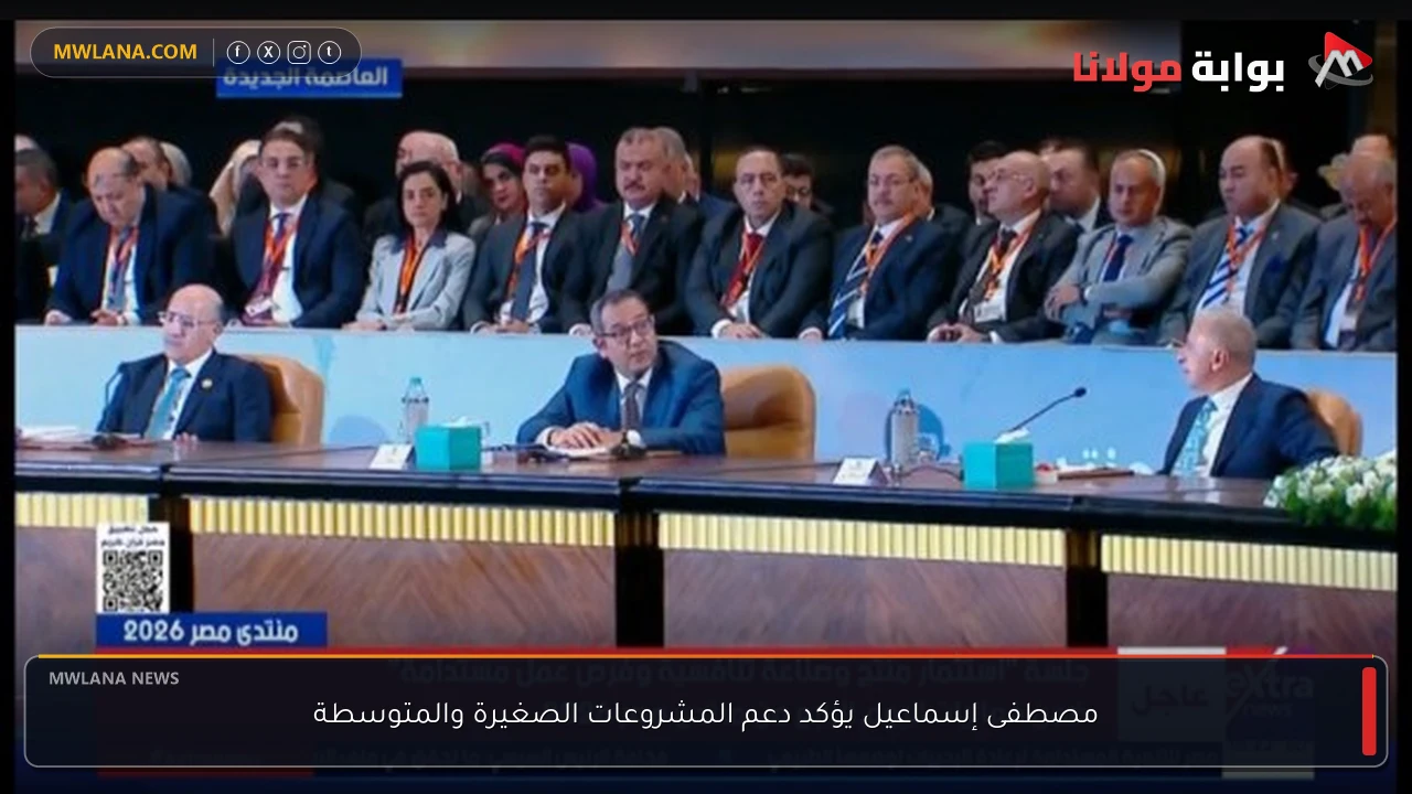 مصطفى إسماعيل يؤكد دعم المشروعات الصغيرة والمتوسطة