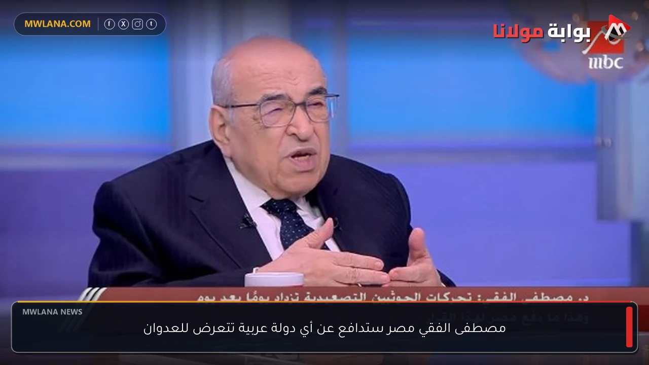 مصطفى الفقي مصر ستدافع عن أي دولة عربية تتعرض للعدوان