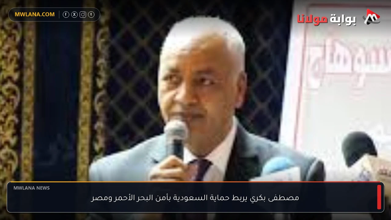 مصطفى بكري يربط حماية السعودية بأمن البحر الأحمر ومصر