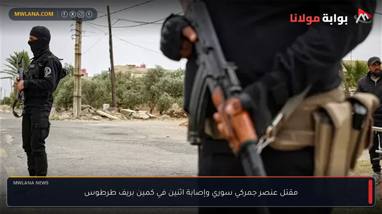 مقتل عنصر جمركي سوري وإصابة اثنين في كمين بريف طرطوس