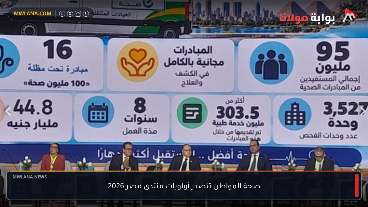 صحة المواطن تتصدر أولويات منتدى مصر 2026