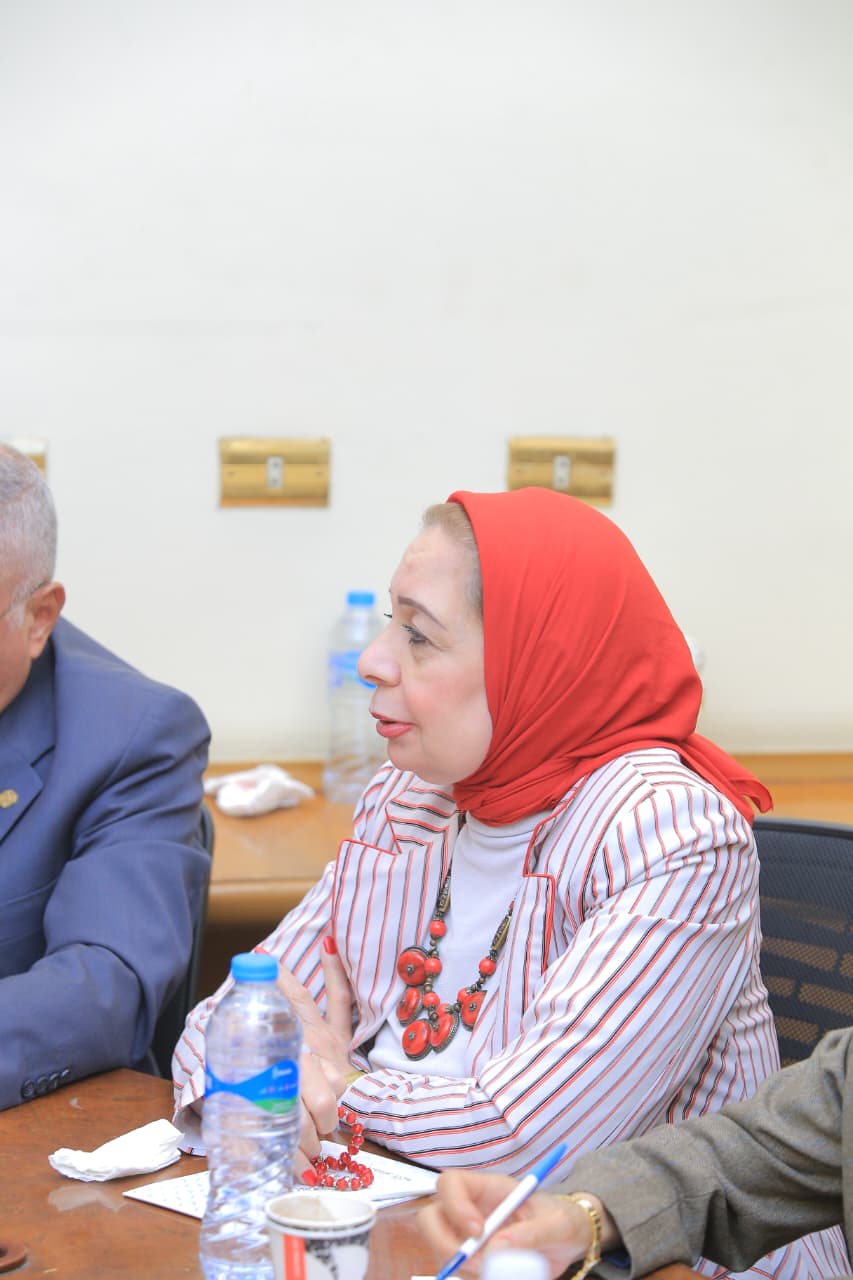  الاجتماع الأسبوعي لحزب الغد برئاسة المهندس موسى مصطفى موسى