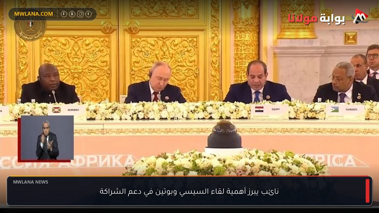 نائب يبرز أهمية لقاء السيسي وبوتين في دعم الشراكة