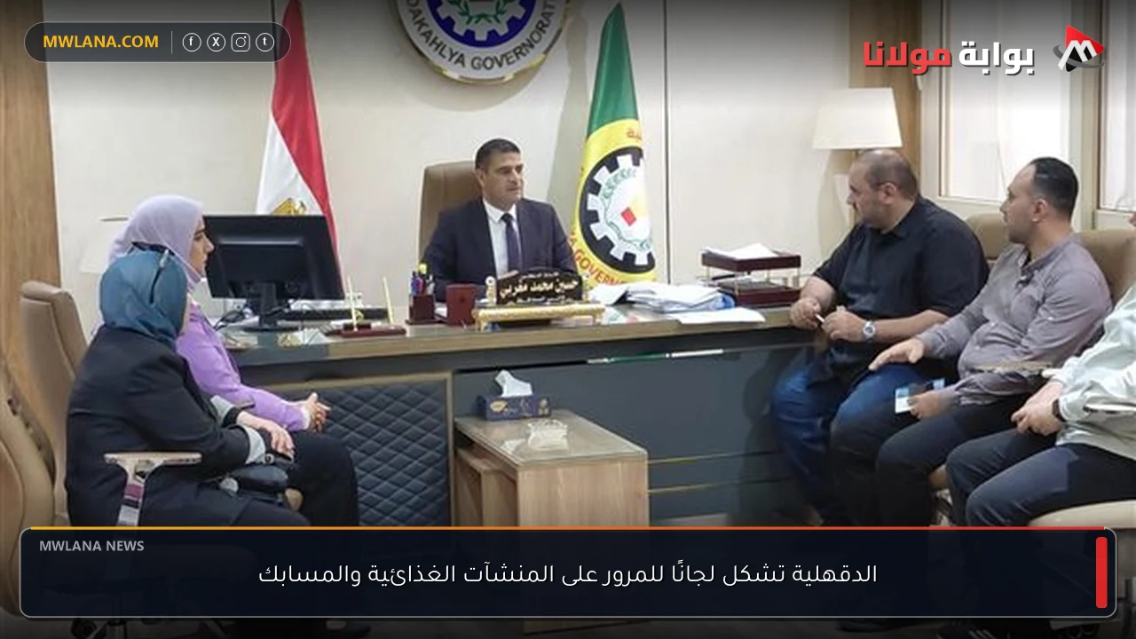 الدقهلية تشكل لجانًا للمرور على المنشآت الغذائية والمسابك