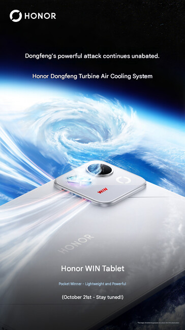 Cooling setup of the tablet (machine translated)