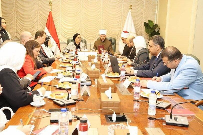  وزير الأوقاف ورئيس القومي للمرأة