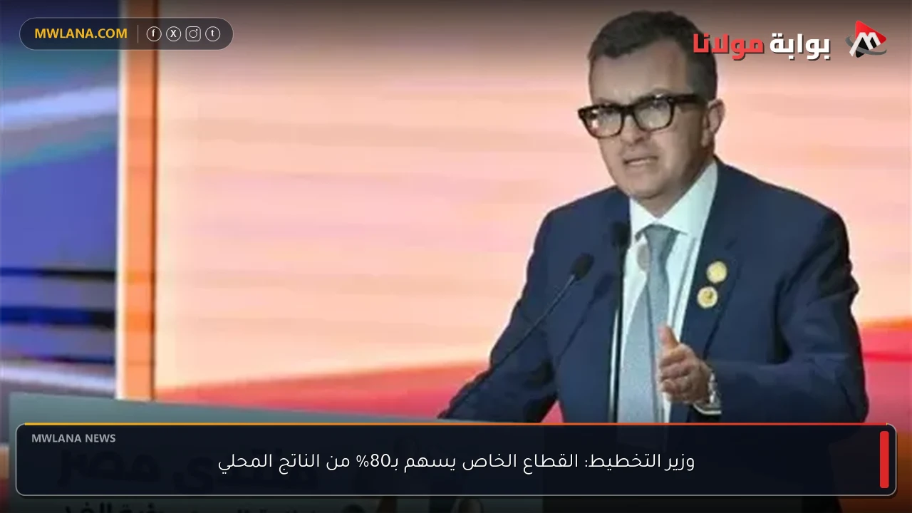 وزير التخطيط: القطاع الخاص يسهم بـ80% من الناتج المحلي