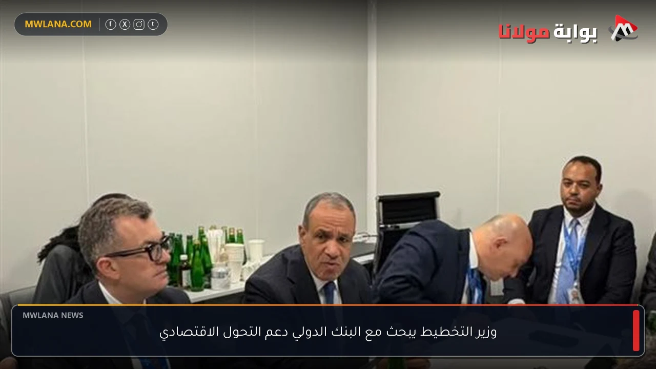 وزير التخطيط يبحث مع البنك الدولي دعم التحول الاقتصادي