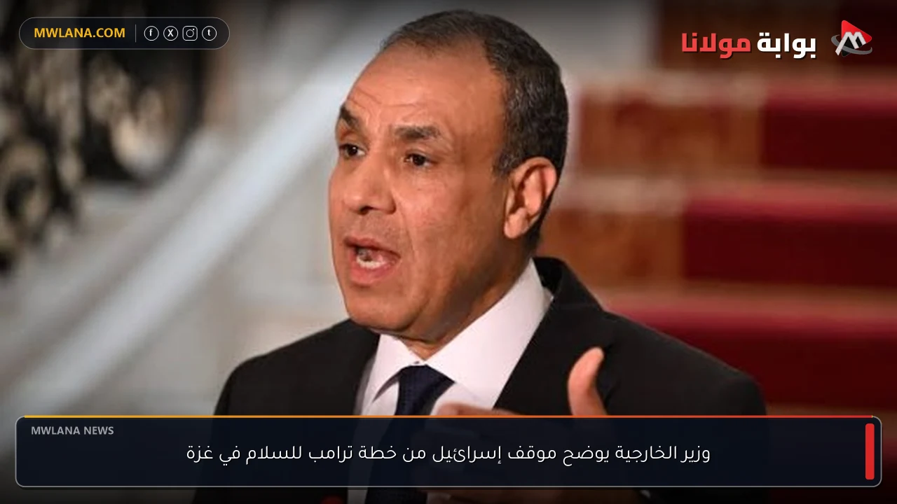 وزير الخارجية يوضح موقف إسرائيل من خطة ترامب للسلام في غزة
