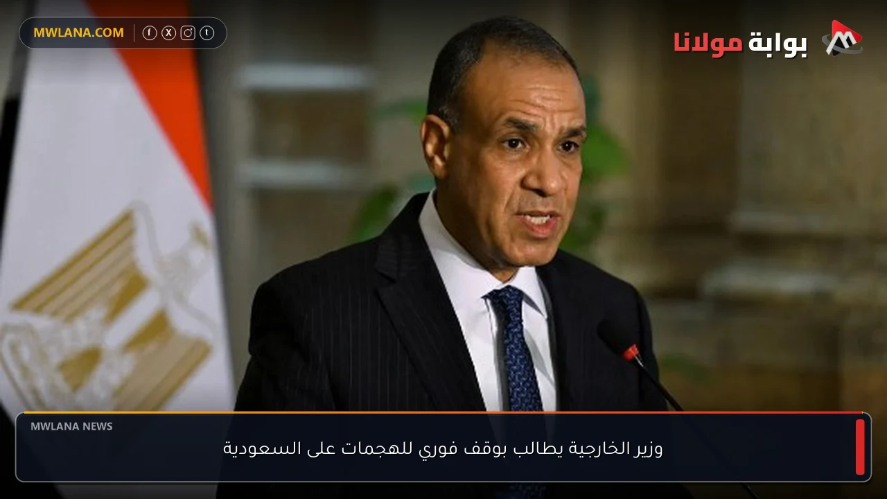 وزير الخارجية يطالب بوقف فوري للهجمات على السعودية