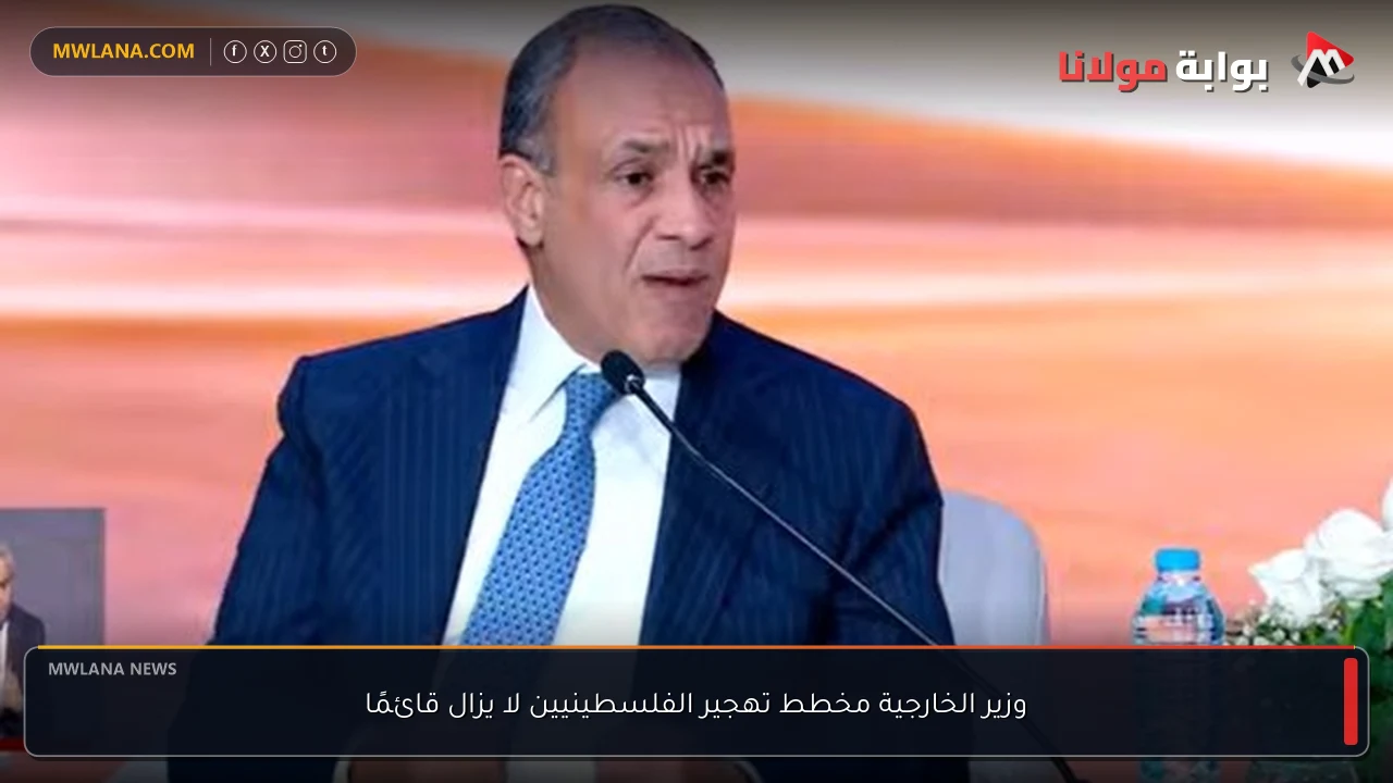 وزير الخارجية مخطط تهجير الفلسطينيين لا يزال قائمًا