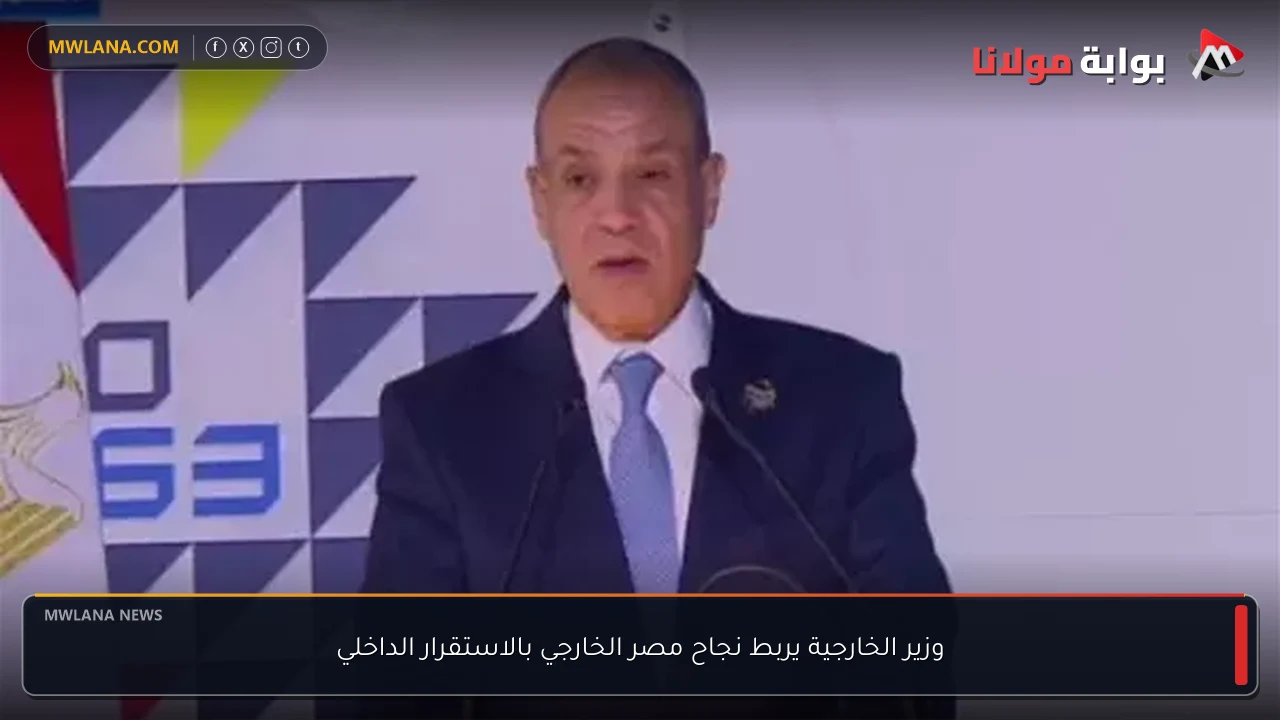 وزير الخارجية يربط نجاح مصر الخارجي بالاستقرار الداخلي
