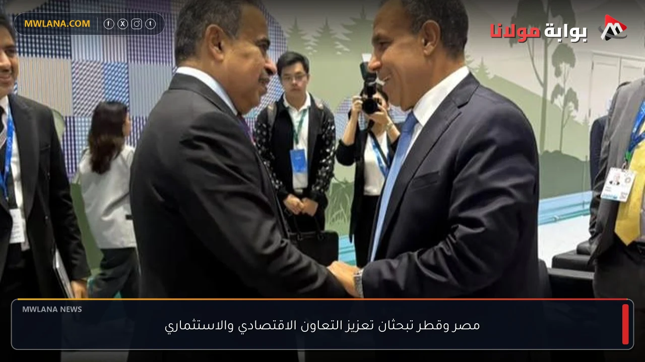 مصر وقطر تبحثان تعزيز التعاون الاقتصادي والاستثماري
