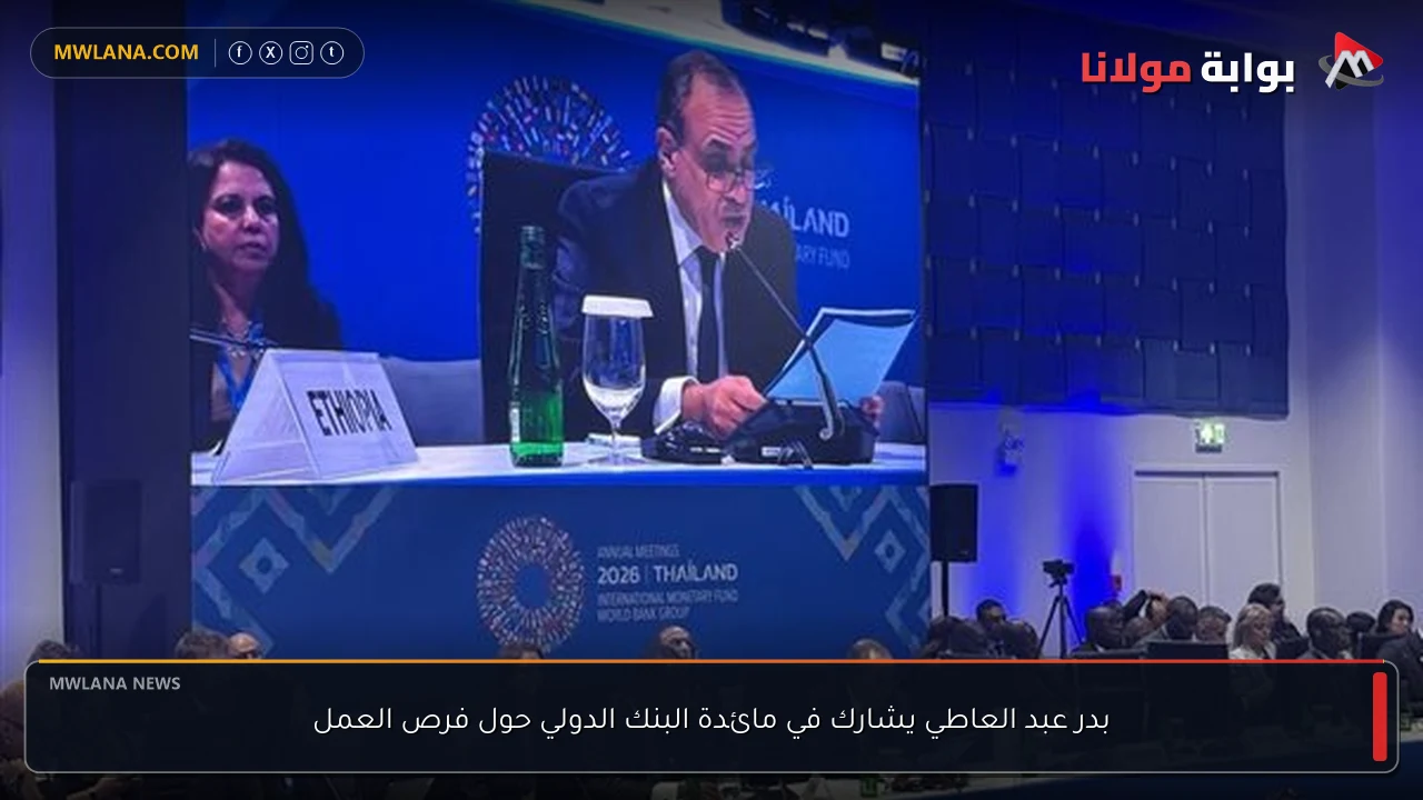 بدر عبد العاطي يشارك في مائدة البنك الدولي حول فرص العمل
