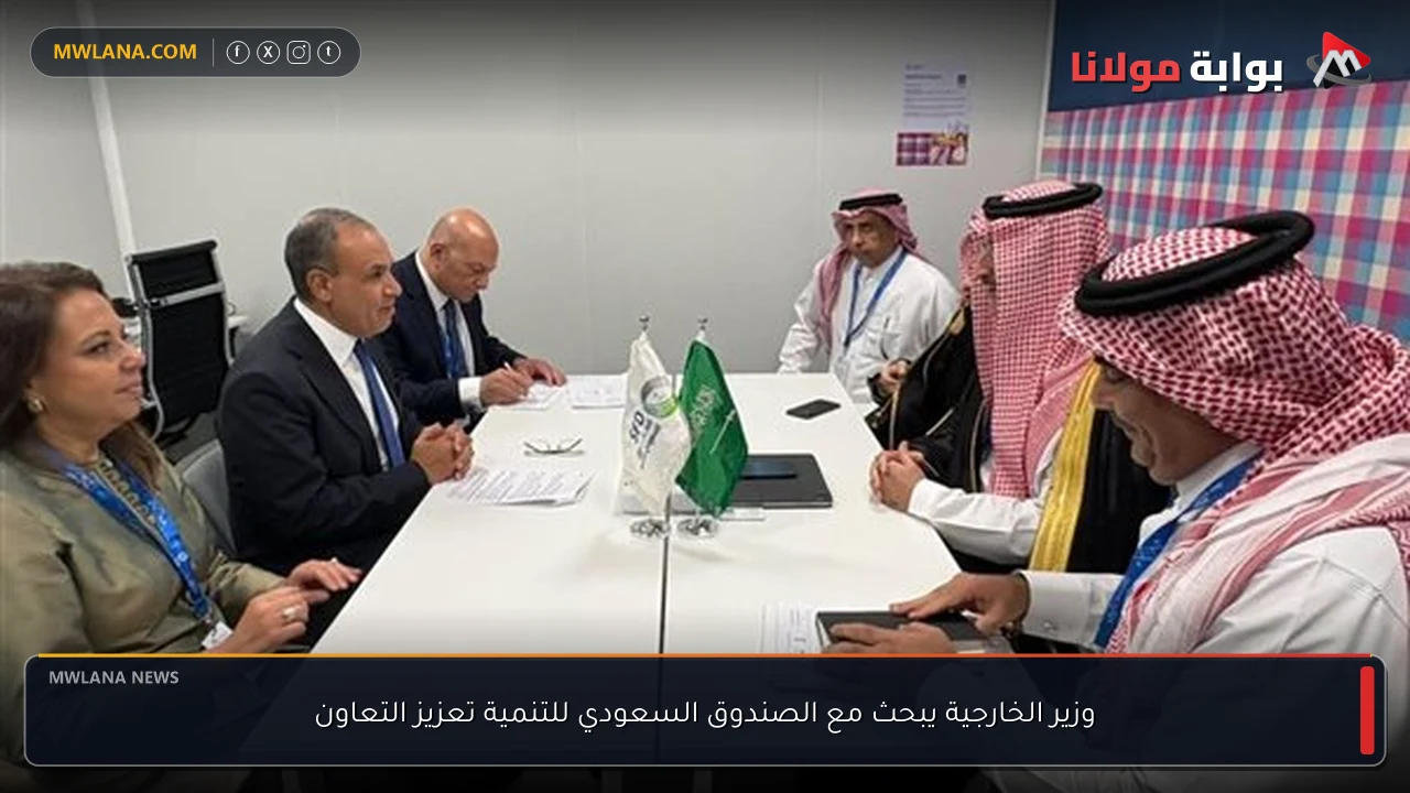 وزير الخارجية يبحث مع الصندوق السعودي للتنمية تعزيز التعاون