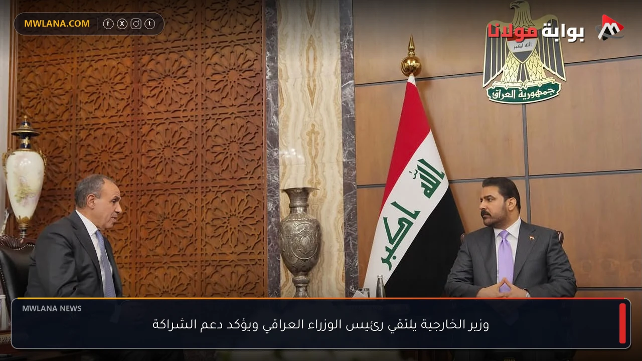 وزير الخارجية يلتقي رئيس الوزراء العراقي ويؤكد دعم الشراكة
