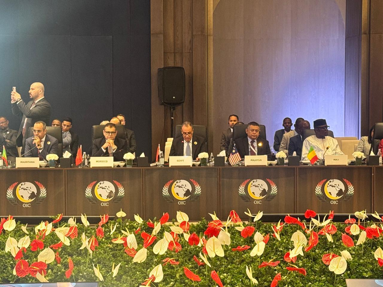 وزير الخارجية يلقي كلمة مصر في اجتماعات الدورة الـ٥٢ لمجلس وزراء خارجية منظمة التعاون الإسلامي