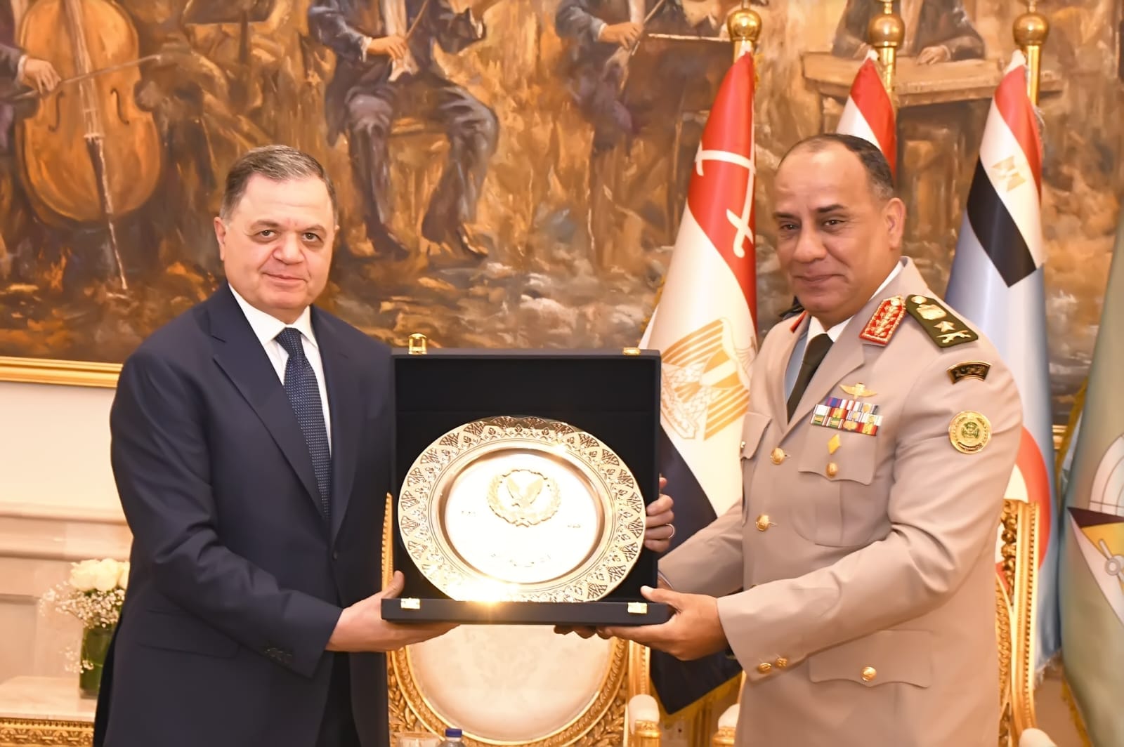 جانب من الاستقبال 