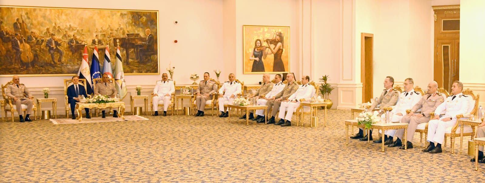 جانب من الاستقبال 