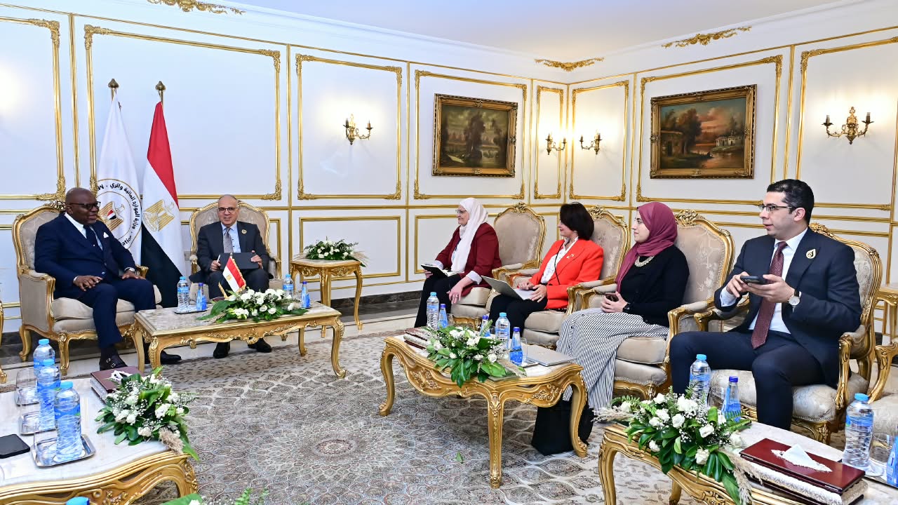 وزير الري يبحث مع وزير الطاقة الكونغولي التعاون