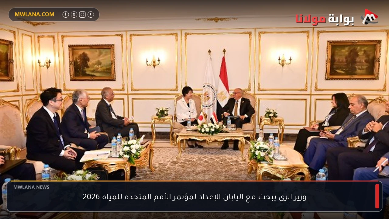 وزير الري يبحث مع اليابان الإعداد لمؤتمر الأمم المتحدة للمياه 2026