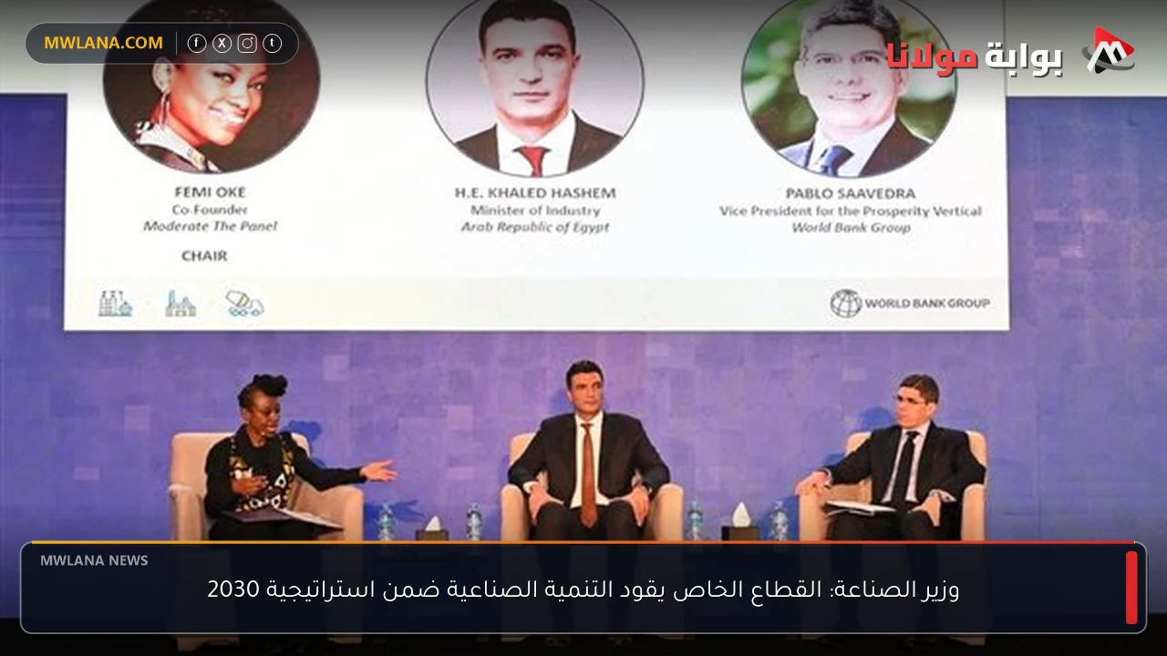 وزير الصناعة: القطاع الخاص يقود التنمية الصناعية ضمن استراتيجية 2030