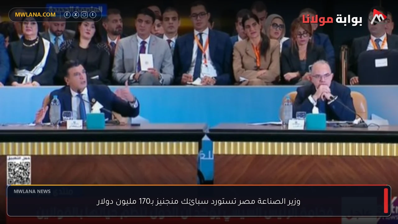 وزير الصناعة مصر تستورد سبائك منجنيز بـ170 مليون دولار