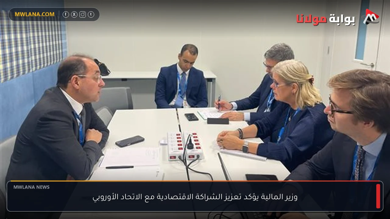 وزير المالية يؤكد تعزيز الشراكة الاقتصادية مع الاتحاد الأوروبي