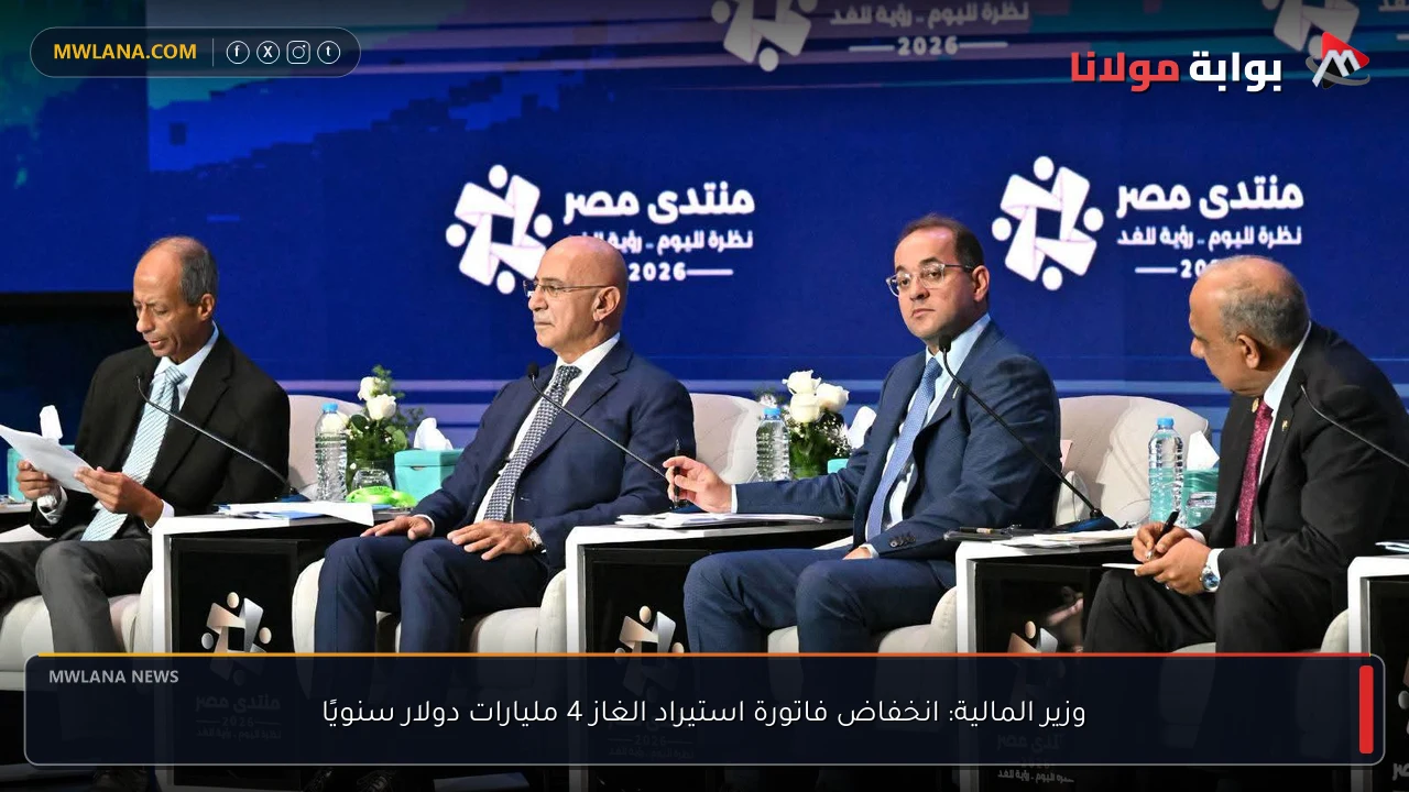 وزير المالية: انخفاض فاتورة استيراد الغاز 4 مليارات دولار سنويًا