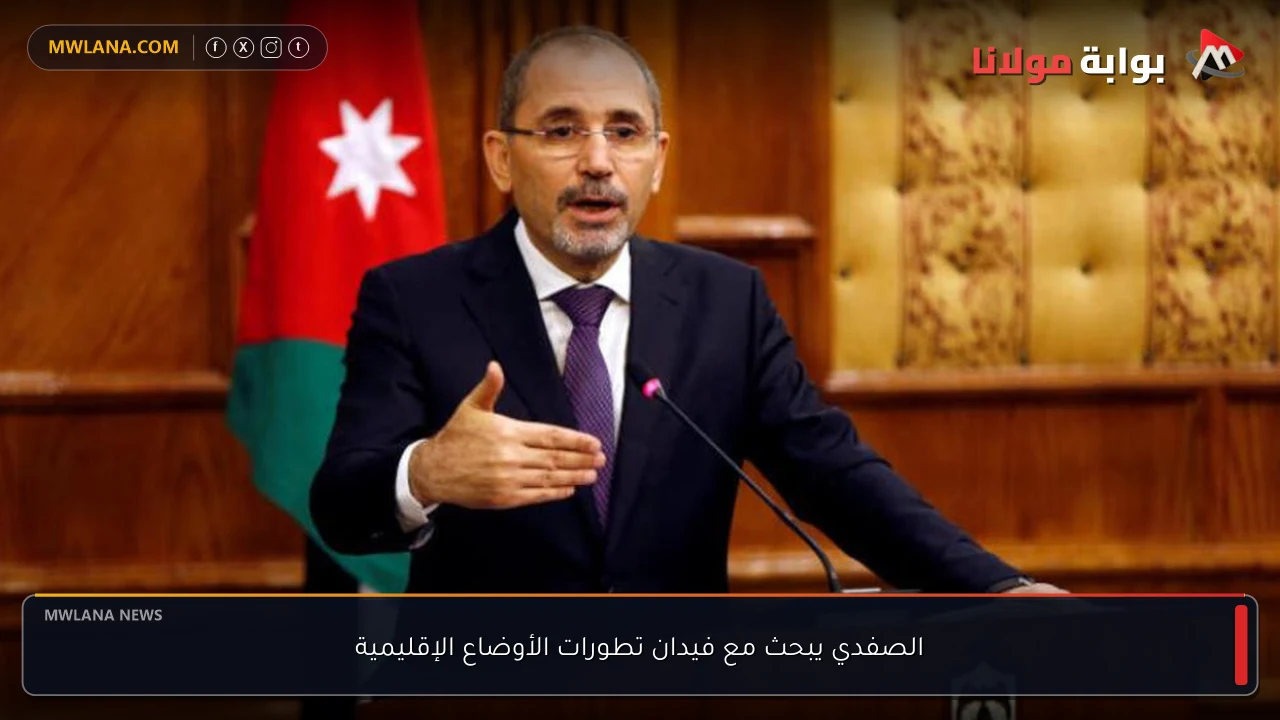 الصفدي يبحث مع فيدان تطورات الأوضاع الإقليمية