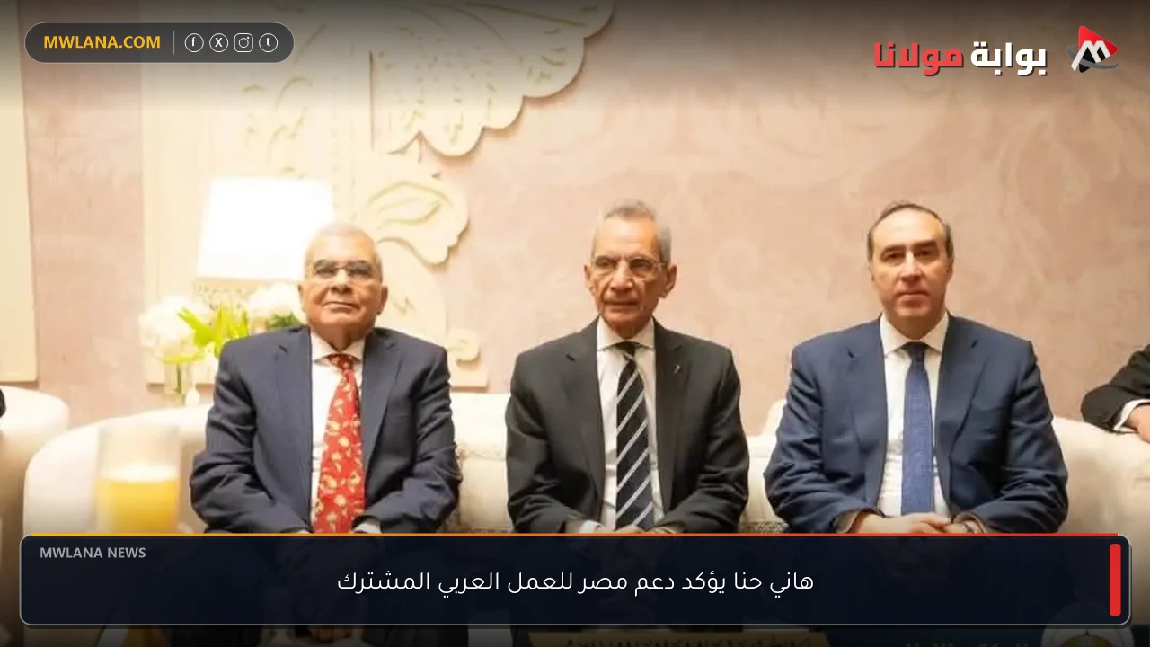 هاني حنا يؤكد دعم مصر للعمل العربي المشترك
