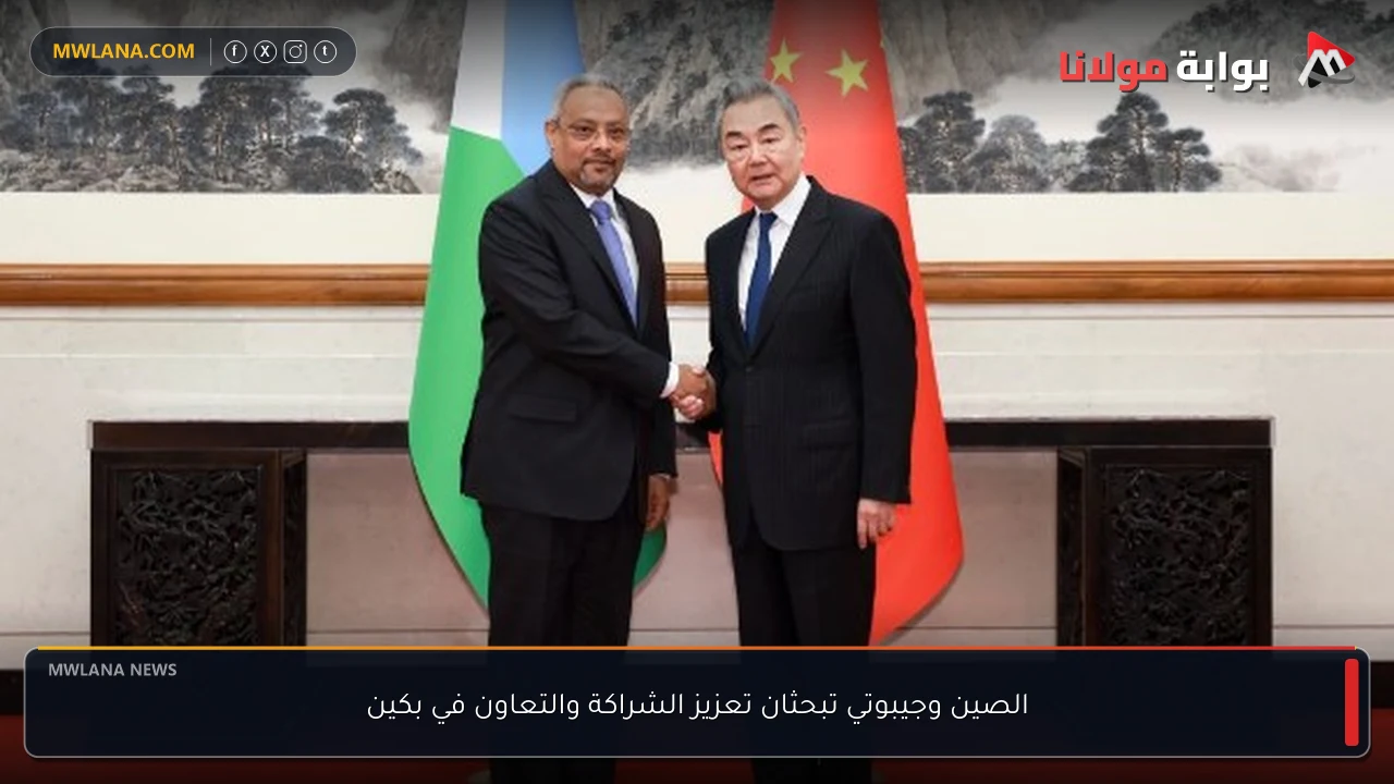 الصين وجيبوتي تبحثان تعزيز الشراكة والتعاون في بكين