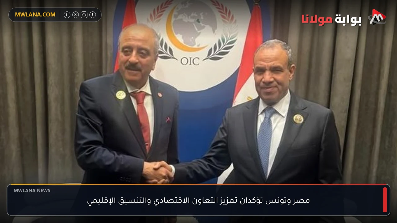مصر وتونس تؤكدان تعزيز التعاون الاقتصادي والتنسيق الإقليمي
