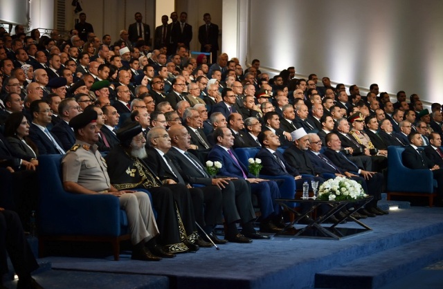 السيد الرئيس السيسي خلال الجلسة الختامية لمنتدي مصر 2026